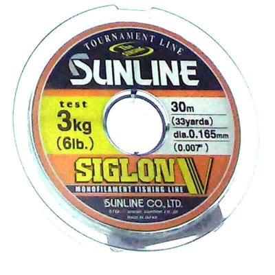 Леска Sunline SIGLON V 30m Mist Green 0.165mm 3kg