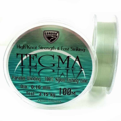 Леска Tegma 100m 0,16mm 3,15 кг