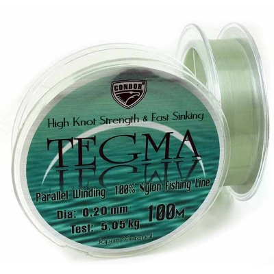 Леска Tegma 100m 0,20mm 5,05 кг