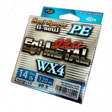 ПЛЕТЕНЫЙ ШНУР YGK REAL SPORTS G-SOUL PE EGI-IKA METAL WX4 #0.8-150М