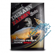 Прикормка DUNAEV-FADEEV 1кг Method Feeder Black Spice