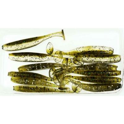 Силиконовая приманка Easy Shiner 2 color 416 Silver Flash Minnow, РЕПЛИКА